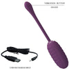 Casper huevo vibrador recargable morado