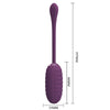 Casper huevo vibrador recargable morado