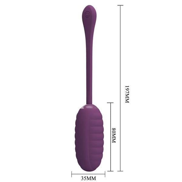 Casper huevo vibrador recargable morado