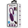 Casper huevo vibrador recargable morado