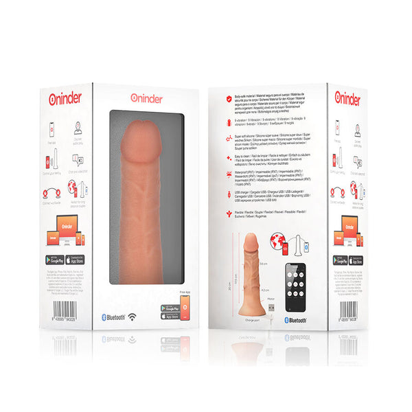 Oninder medium bogotá cyber realismo vibración 20 cm o 4.2 cm