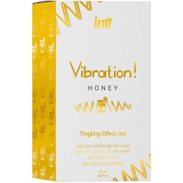 Potente estimulante íntimo gel vibrador liquido miel 15 ml