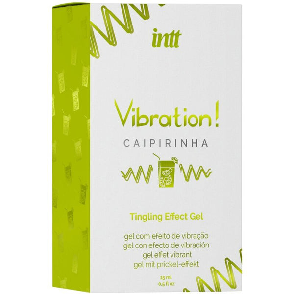 Potente estimulante íntimo gel vibrador liquido caipirinha 15 ml