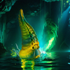 Epic cetus dildo tentáculo verde tamaño pequeño
