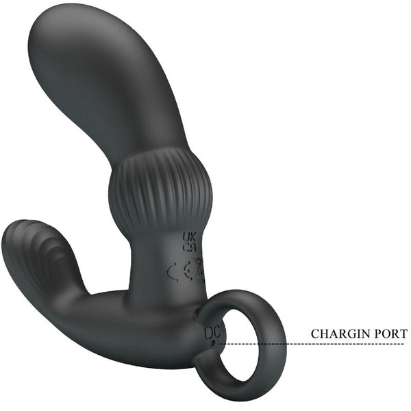 Cayla masajeador vibrador anal negro