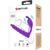 Blackney anillo pene con plug vibrador lila