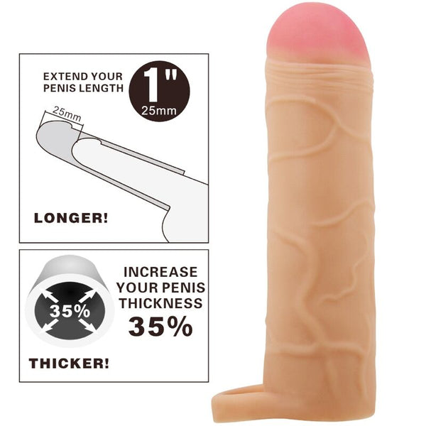Pretty bunion funda de pene extensora natural