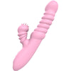 Vibrador multifunción con lengua estimuladora efecto calor rosa