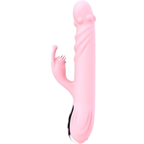 Fully tongue vibrador con lengua estimuladora efecto calor rosa