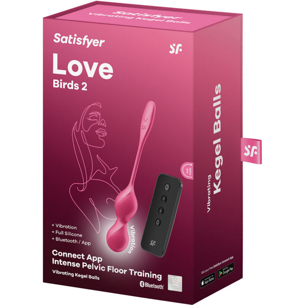 Love birds 2 bolas kegel vibradoras con