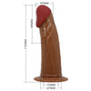 Pretty starks arnés briefs vibración multi velocidad dildo 17 5 cm mulato