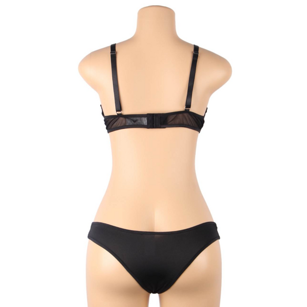 Subblime set dos piezas sujetador transparencias y tiras s m