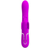 Vibrador rabbit multifunción 4 en 1 mariposa fucsia pretty love