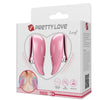 Pretty leaf pinzas vibratorias para pezones rosa