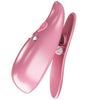 Pretty leaf pinzas vibratorias para pezones rosa
