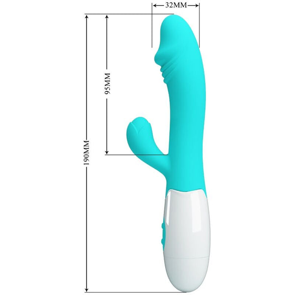 Snappy vibrador Punto G verde agua