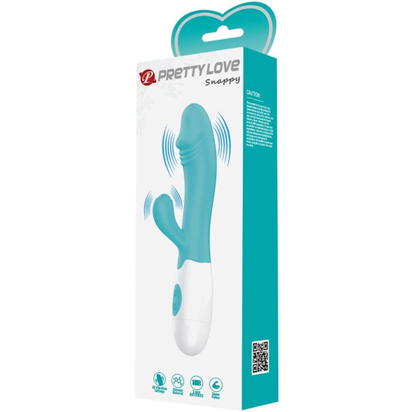 Snappy vibrador Punto G verde agua