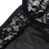 Subblime teddy con liga detalle encajes y tiras negro