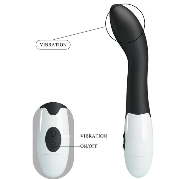 Bishop vibrador Punto G 30 modos negro