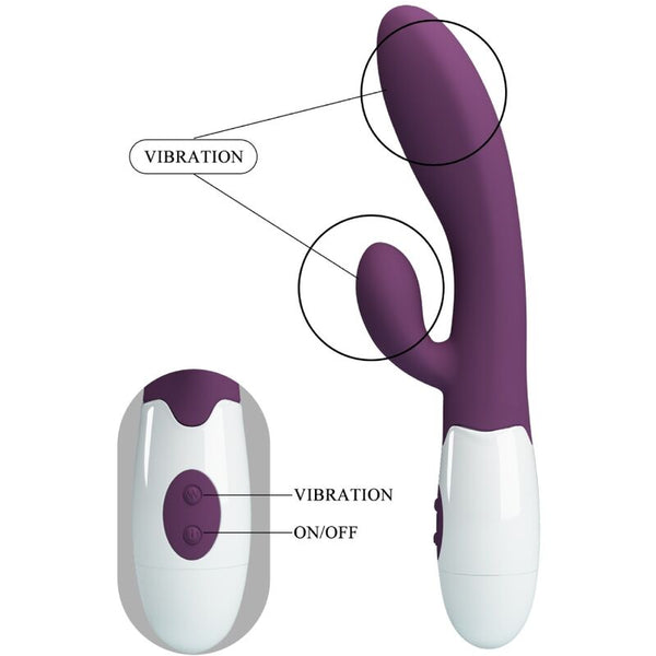 Alvis vibrador rabbit y Punto G morado