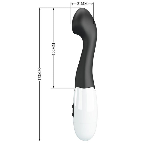 Charles vibrador Punto G 30 modos negro