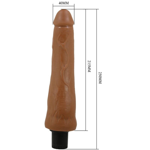 Alfredo vibrador realístico 21.5 cm o 4 cm