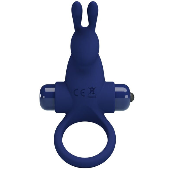 Pretty jiro anillo rabbit con vibración azul