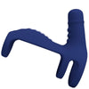 Elish anillo vibrador con extensión azul