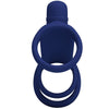 Elish anillo vibrador con extensión azul