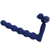 Ajmal anillo vibrador con plug azul