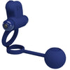 Remington doble anillo vibrador con plug azul