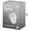 Cutie ghost vibrador lay on blanco