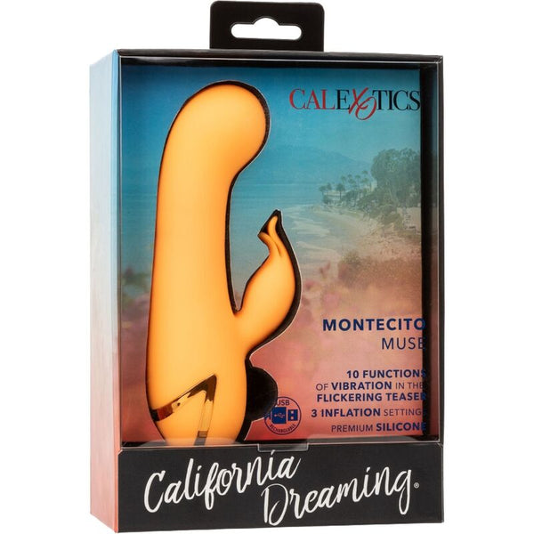 Montecito muse vibrador rabbit naranja
