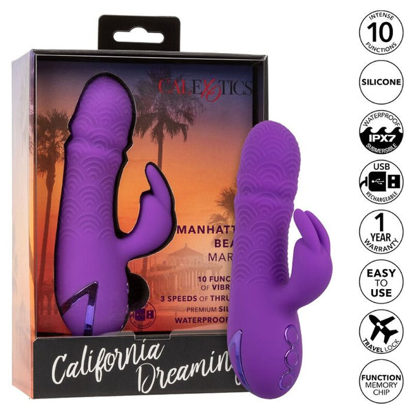 Manhattan beach marvel vibrador rabbit morado