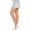Leg medias de crochet multicolor