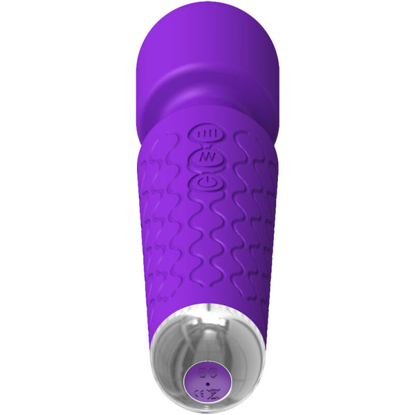 Masajeador y vibrador violeta