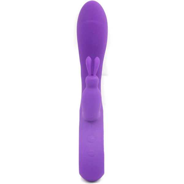 Bella vibrador rabbit pull ring violeta