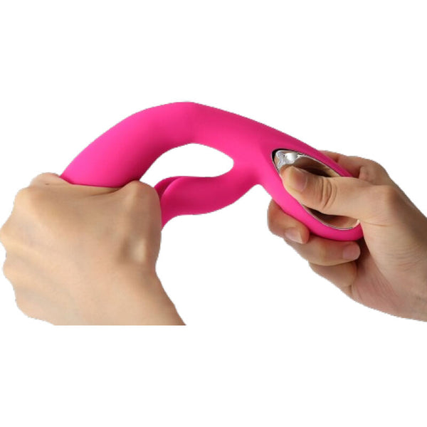 Daro vibrador y estimulador pull ring fucsia