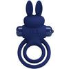 Darey doble anillo vibrador rabbit azul