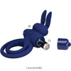 Darey doble anillo vibrador rabbit azul
