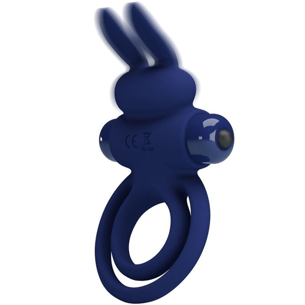 Darey doble anillo vibrador rabbit azul