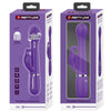 Dejon vibrador rabbit 3 en 1 multifunción morado