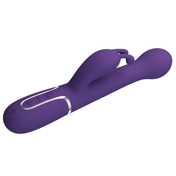 Dejon vibrador rabbit 3 en 1 multifunción morado