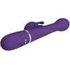 Dejon vibrador rabbit 3 en 1 multifunción morado