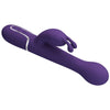 Dejon vibrador rabbit 3 en 1 multifunción morado