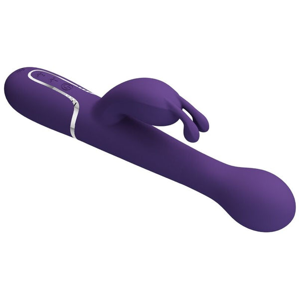Dejon vibrador rabbit 3 en 1 multifunción morado