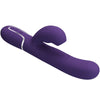 Perlita vibrador Punto G 3 en 1 multifunción morado