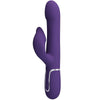 Zalin vibrador rabbit perlas 4 en 1 morado