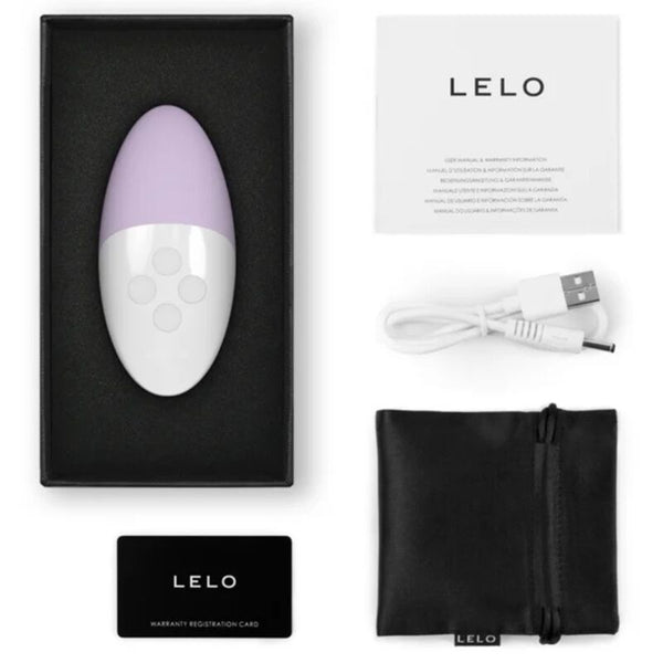 Lelo siri 3 masajeador de clítoris lavanda