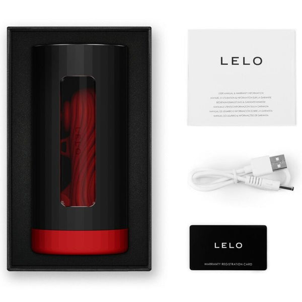 Lelo f1s v3 masturbador masculino rojo xl